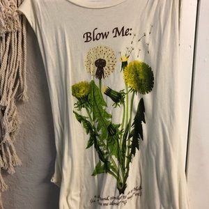“Blow me” tee